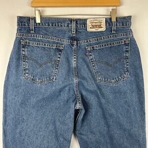 Levi's 545 Low Boot Cut Blue Denim Jeans Vintage 90s 1997 Men's Size 36x36
